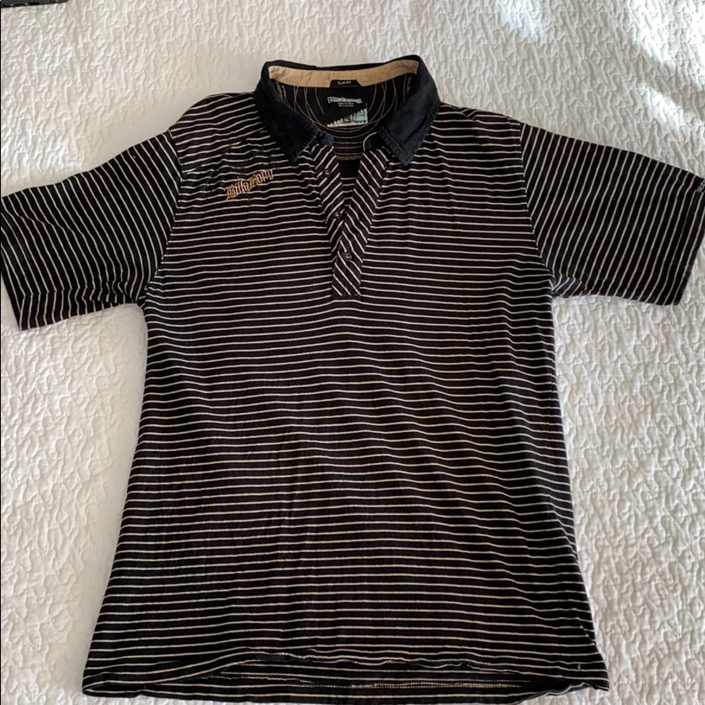 Striped polo